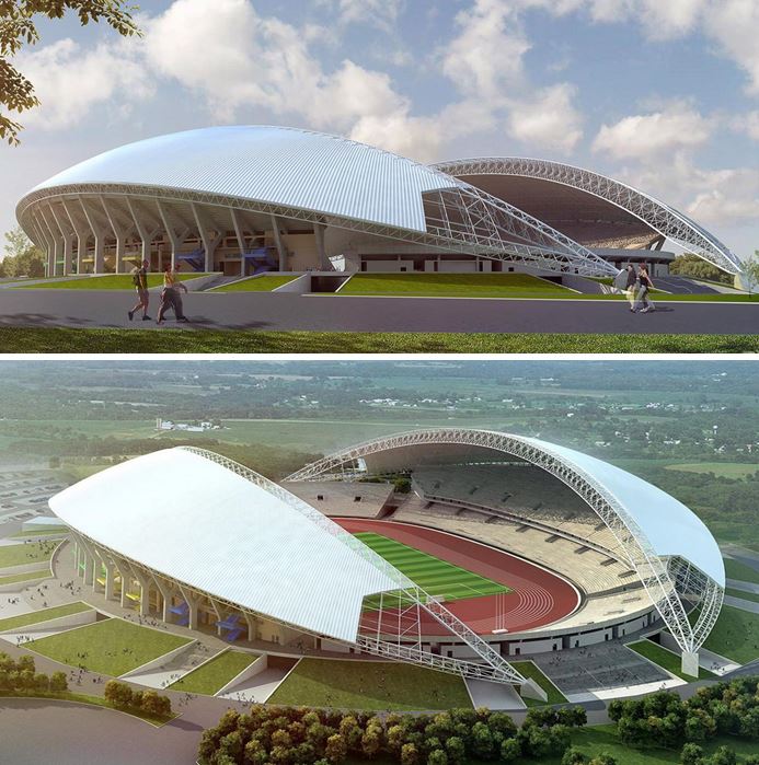東部非洲馬拉維體育館鋼結構工程